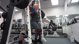 Bench Squats 495 For 3