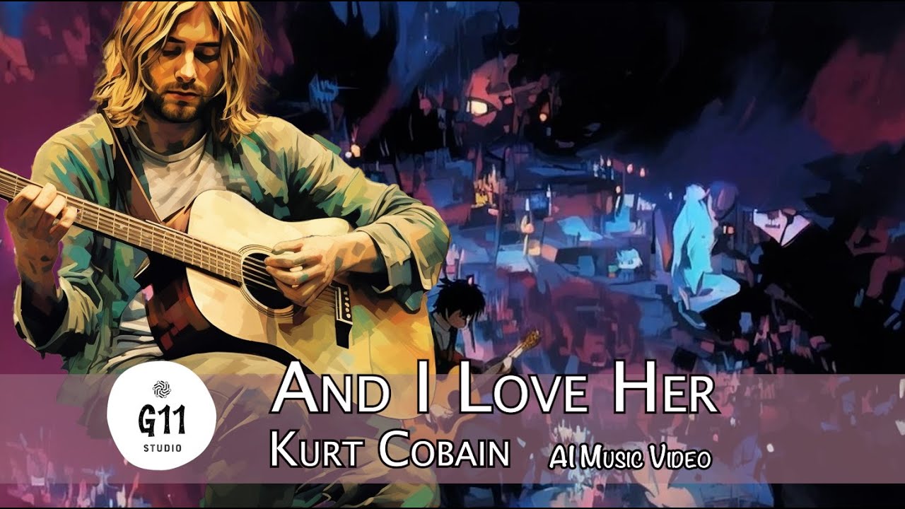 AI Kurt Cobain - And I Love Her - Music Video & AI Cover (G11 Studio) AI Kurt Cobain - And I Love Her - Music Video & AI Cover (G11 Studio)