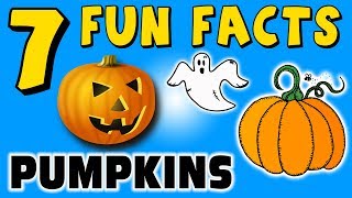 7 FUN FACTS ABOUT PUMPKINS! FACTS FOR KIDS! HALLOWEEN! CANDY! Learning Colors PUMKINS Pie Chocolate!