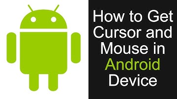 How To Get Cursor And Mouse In Android Device Install Mouse Cursor Easy Way Without Root or App