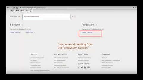 How to get eBay affiliate API keys