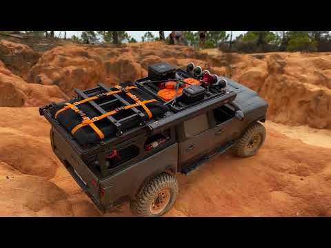 Tacoma on Rc scale park by algarvemountainRC