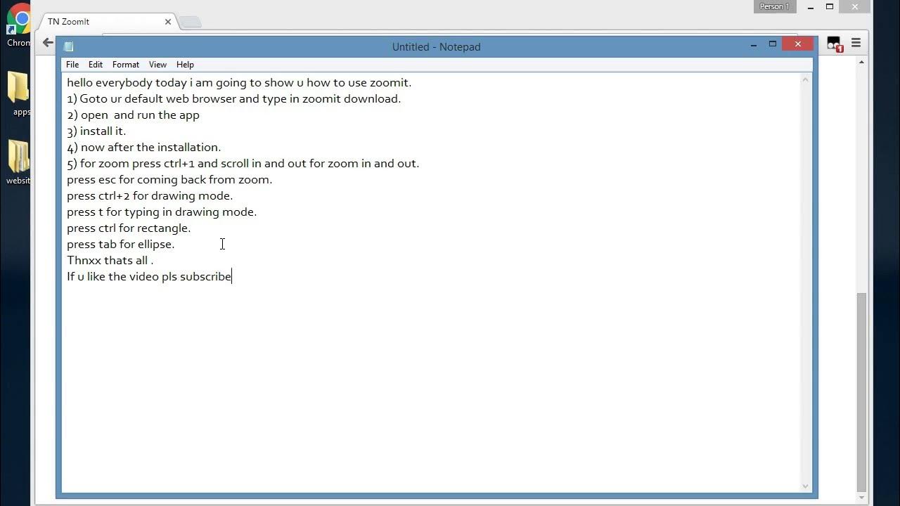 How to use zoomit software for beginners. Easy! YouTube