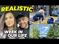 Week in our life VLOG | Working, Training, What we eat