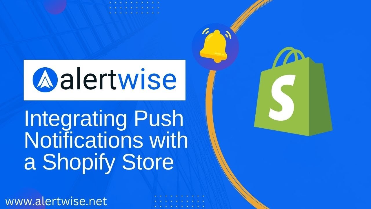 How to Add Web Push Notifications to Shopify using Alertwise - YouTube