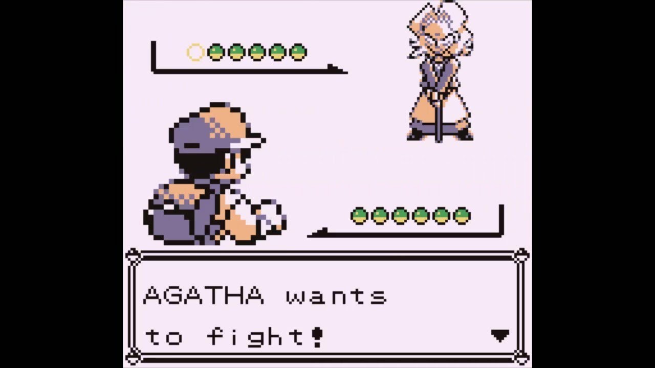 Pokémon Red/Blue - Elite Four Agatha