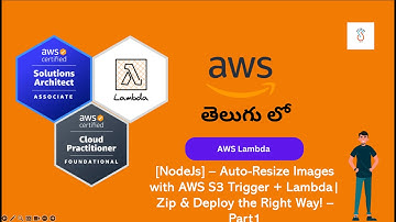 10 NodeJs – Auto Resize Images with AWS S3 Trigger + Lambda| Zip & Deploy the Right Way! – Part1