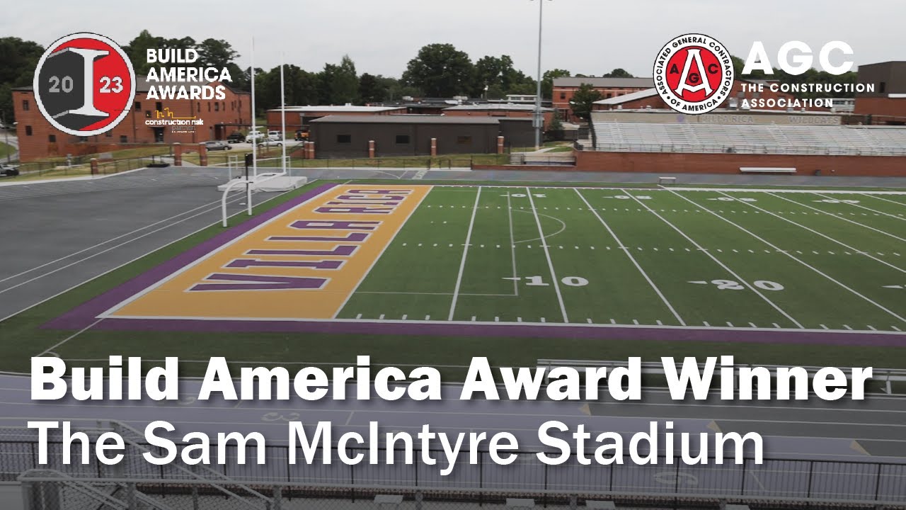 Build America Award Winner The Sam McIntyre Stadium at Villa Rica High