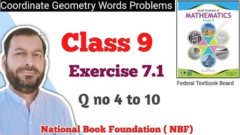 Class 9 Exercise 7.1 NBF Maths  Ex 7.1 Class 9th federal board FBISE Math national Book foundation