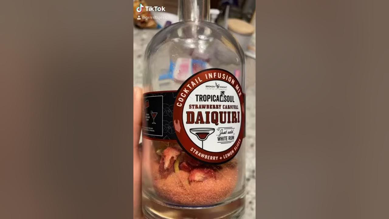 Strawberry Daiquiri infusion mix! YouTube