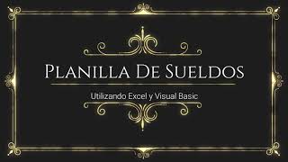 Planilla De Sueldos Guatemala - Ejercicio Microsoft Excel y Visual Basic