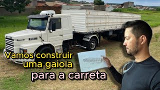 EP 02 - Vamos fazer do ZERO uma GAIOLA DE AMENDOIM para CARRETA que compramos no Leilão!!