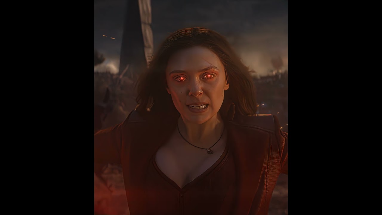 The Strongest MCU Character | Wanda Maximoff Edit (Scarlet Witch) | PASSO BEM SOLTO (Super Slowed)