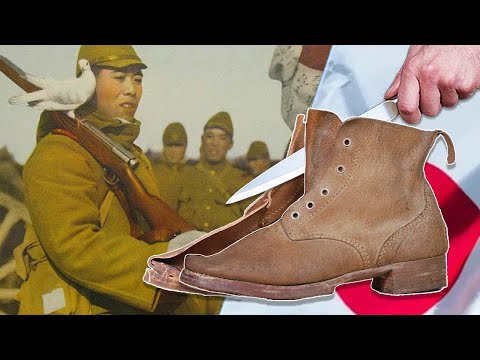 You’ve never seen a boot like this WW2 Japanese boot