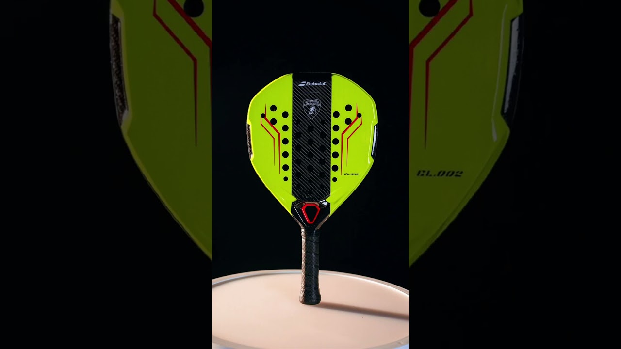 Raquette De Padel Babolat X Lamborghini édition Limitée BL002 - Vert Lime, Neuve Sous Blister