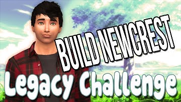 The Sims 4: Build Newcrest Legacy Challenge- Part 2 (Romance and Penguin TVs)