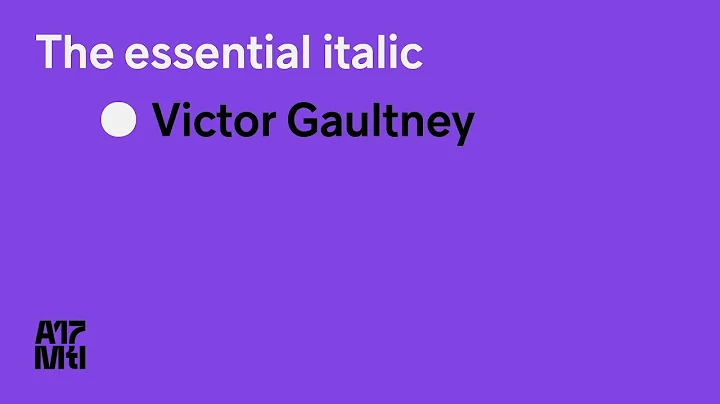 The Essential Italic - Victor Gaultney