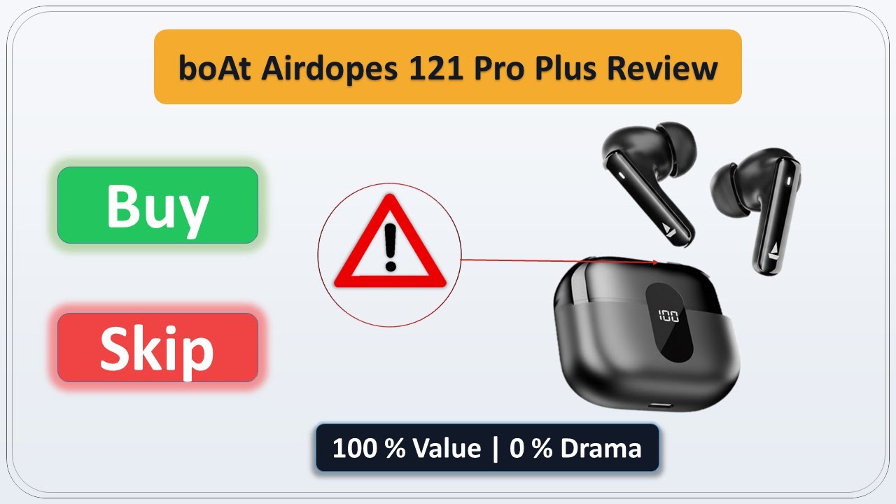 Обзор boAt Airdopes 121 Pro Plus | Проверьте все перед покупкой |