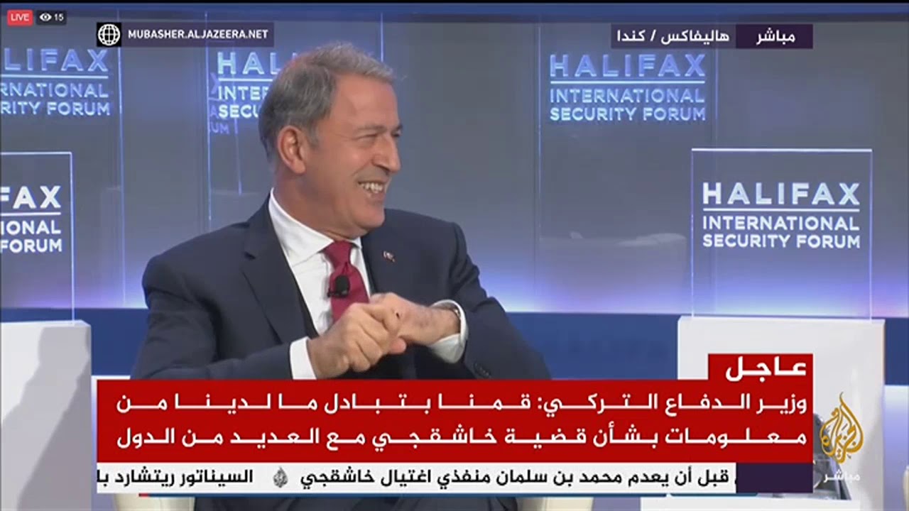 وزير الدفاع التركي: جريمة اغتيال خاشقجي لا يمكن أن تتم إلا بأمر من سلطة عليا