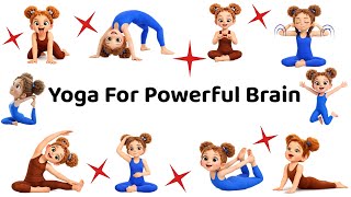 Easy Fun Yoga Pose For Kids Yoga For Flexibility Yoga For Kids Yoga For Children Kids Yoga