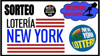 Lotería de NEW YORK en la tarde en VIVO resultados de hoy sabado 28 de enero del 2023