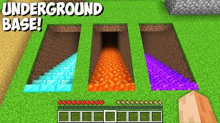 Where does THE DEEPEST UNDERGRAUND STAIRS leads in Minecraft? I found THE BIGGEST UNDERGROUND BASE!