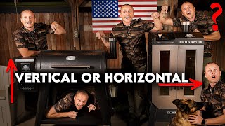 Vertical Vs Horizontal Smoker: Which One Should YOU Buy!? #verticalsmoker #horizontalsmoker #pellets