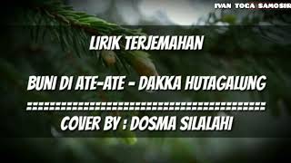 Buni Di Ate-ate-dakka Hutagalung,cover By Dosma Silalahi