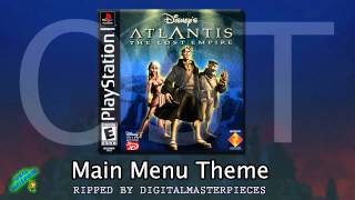 Disney's Atlantis: The Lost Empire (PS1) Soundtrack - Main Menu Theme (Gamerip)