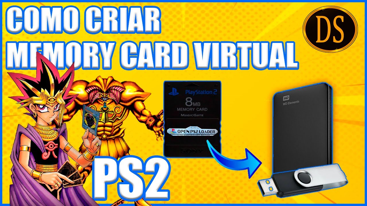 how to create virtual memory card using OPL (Open PS2 Loader) 