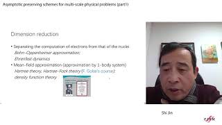 Shi Jin: Asymptotic preserving methods for multi-scale physical problems - lecture 1