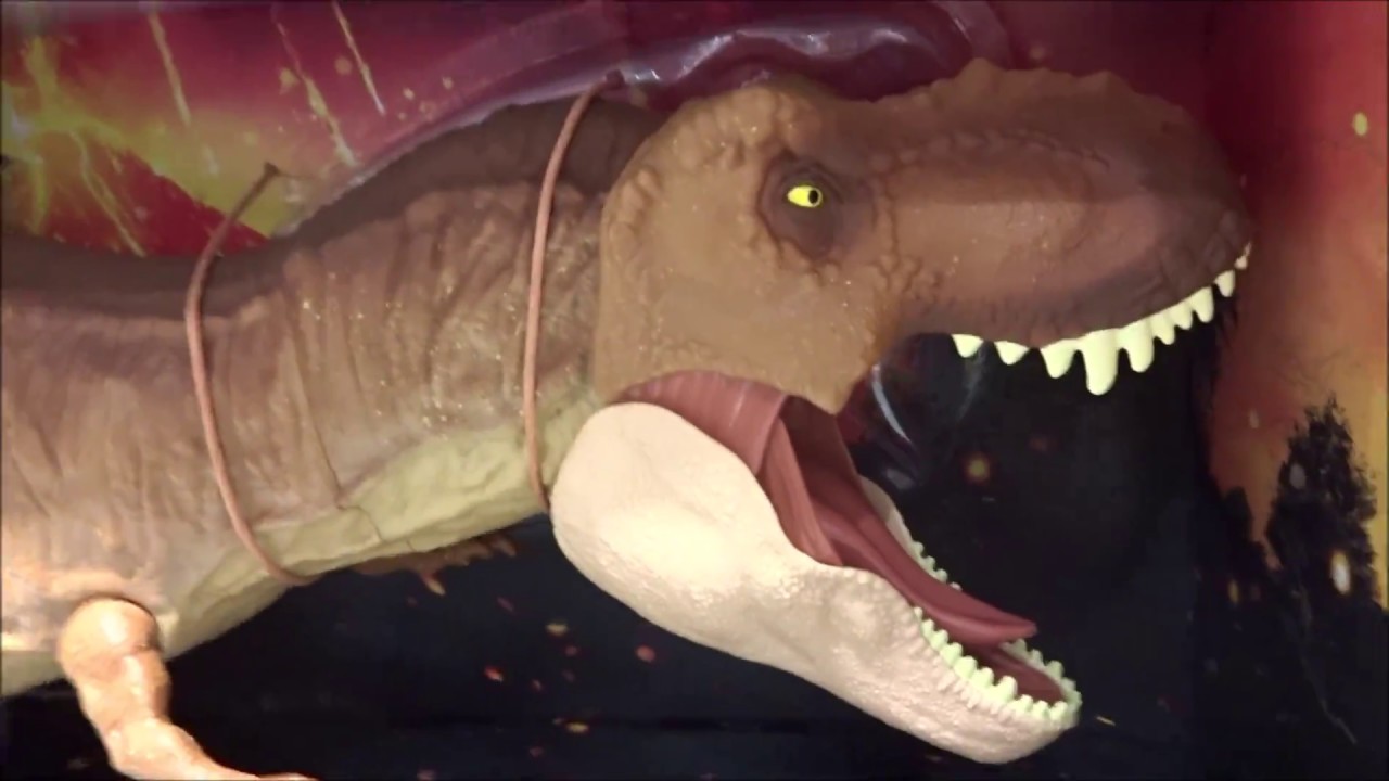ジュラシック ワールド 炎の王国 スーパービッグ T レックス Youtube