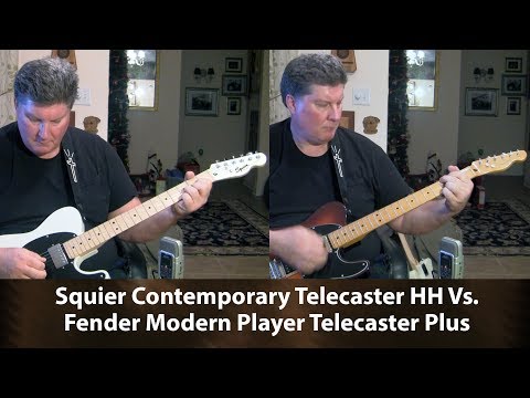 Squier Contemporary Telecaster HH Vs. Fender Modern Player Telecaster Plus