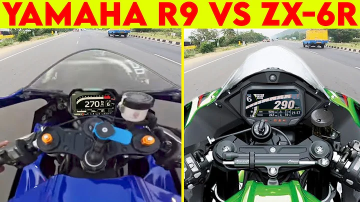 (2025) Yamaha R9 VS Ninja ZX-6R | 0 TO 300 | TOPSPEED !!!