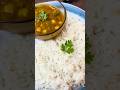 Chole chawal try this at home and you will love this #cholechawal #fluffyrice #rice