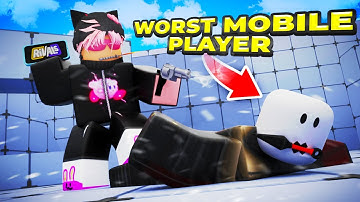 Who Is The WORST MOBILE Player In Rivals?