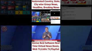 automated news overlay in golive software - state city wise group news overlay with full screen text screenshot 3