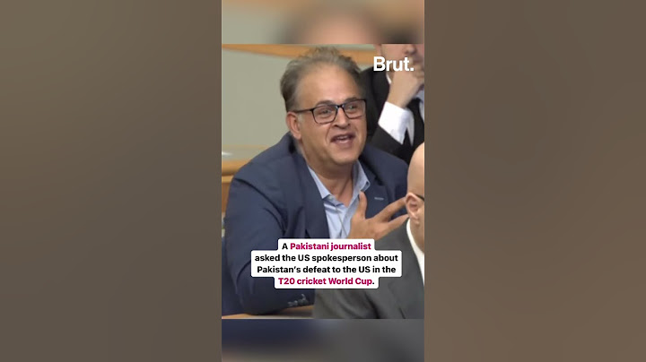 US Spokesperson Matthew Miller was asked about the state of Pakistan’s cricket team…