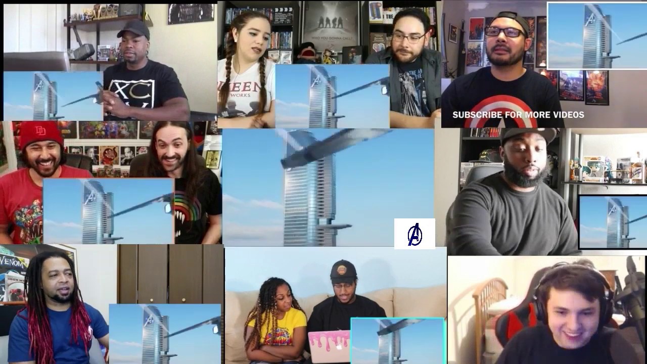 Marvel’s Avengers: A-Day | Official Trailer E3 2019 REACTION MASHUP