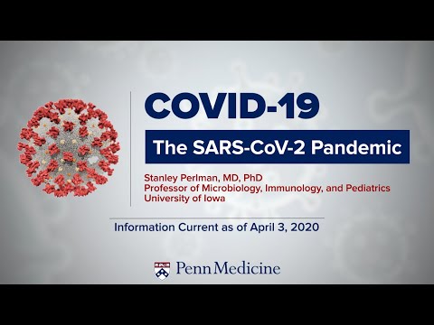 COVID-19 Symposium: The SARS-CoV-2 Pandemic | Dr. Stanley Perlman COVID-19 Symposium: The SARS-CoV-2 Pandemic | Dr. Stanley Perlman