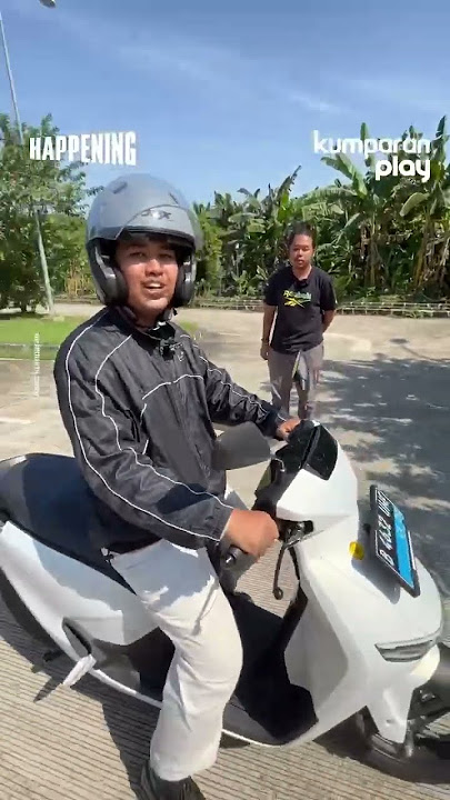 Motor Listrik Bisa Jalan Mundur, Bye-bye Tukang Parkir!