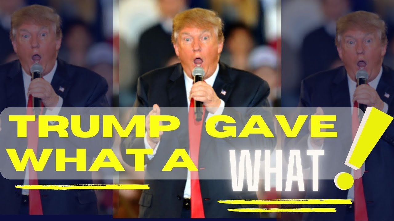 You WONT BELIEVE What TRUMP did NOW! YouTube
