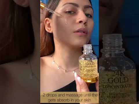 24K Gold Face Serum. See Its Many Uses And The Glow It Gives. Faceserum Getglowing Glowingskin