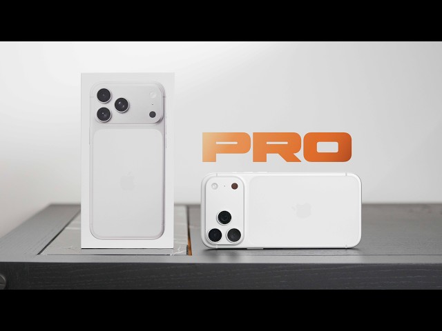 iPhone 17 Pro Max - Unboxing & Hands-On (Silver) - YouTube