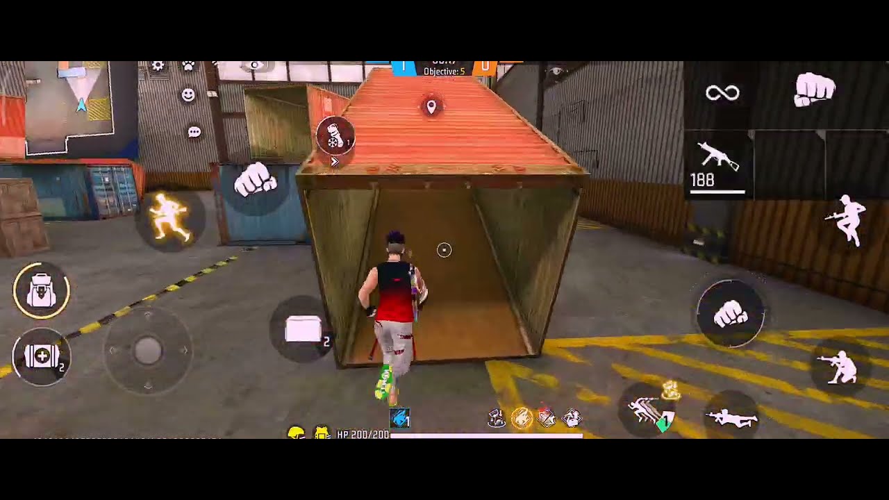 FREE FIRE HAND KAM GAMPALY ☠️☠️☠️