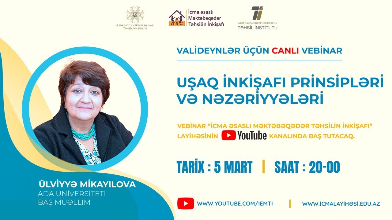 Canlı təlim | Uşaq inkişafı prinsipləri və nəzəriyyələri