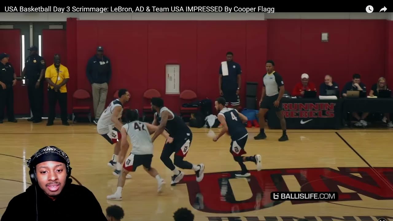 Watch COOPER FLAGG IS HIM!! REACTING TO USA Basketball Day 3 Scrimmages @JordioReactsSports on YouTube Watch COOPER FLAGG IS HIM!! REACTING TO USA Basketball Day 3 Scrimmages @JordioReactsSports on YouTube