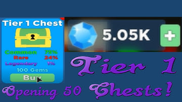 OPENING 50 TIER 1 CHESTS IN SUPER POWER FIGHTING SIMULATOR! Roblox