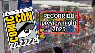 Recorrido Comic-Con 2025 Preview Night: Mattel Hasbro NECA Mezco y Mas lo mejor