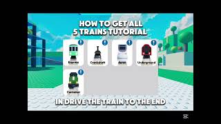 How to every all 5 trains in drive the train to the end TUTORIAL | #tutorial  screenshot 4